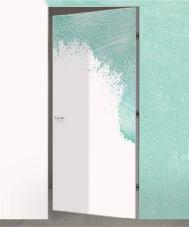 Дверь INVISIBLE скрытого монтажа внутреннего открывания